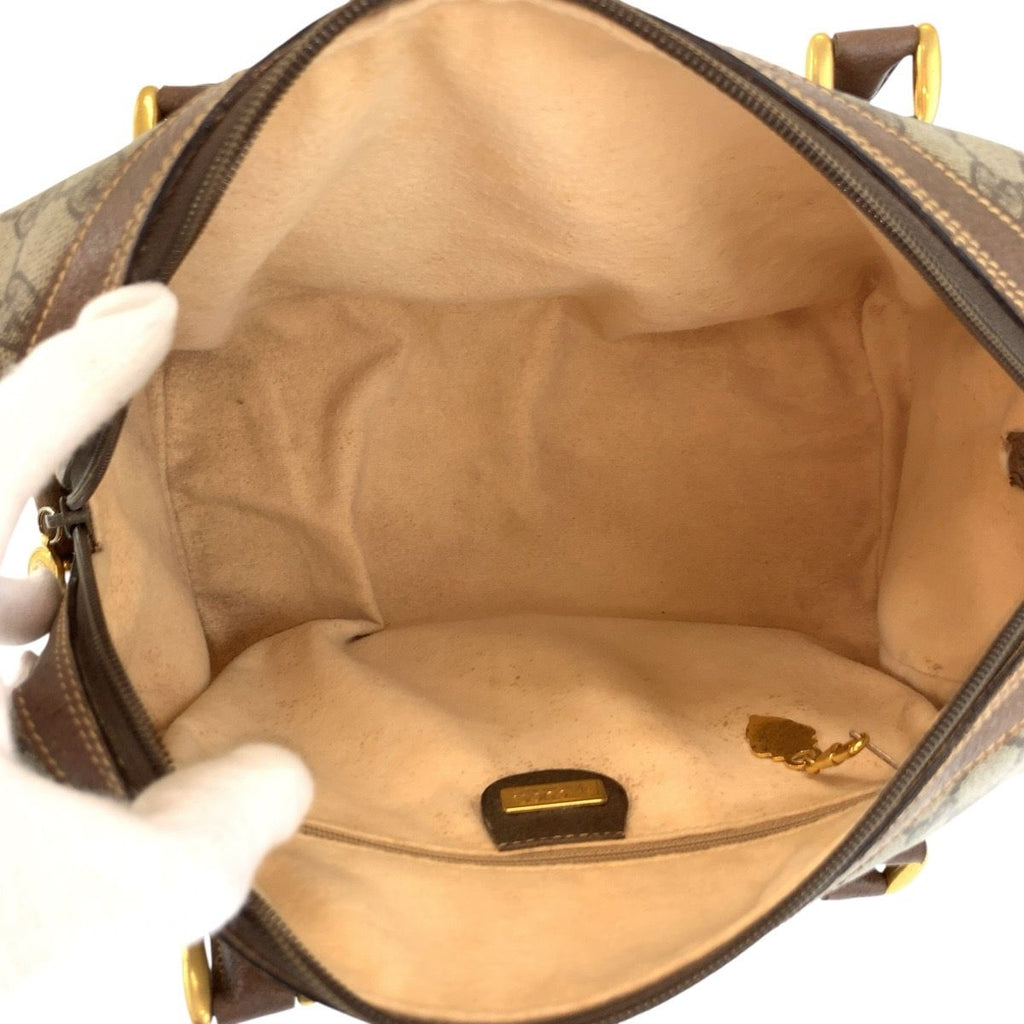 Gucci Vintage Sherry Line Beige Brown 002 115 Boston — view 8