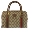 Gucci Vintage Sherry Line Beige Brown 002 115 Boston