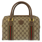 Gucci Vintage Sherry Line Beige Brown 002 115 Boston