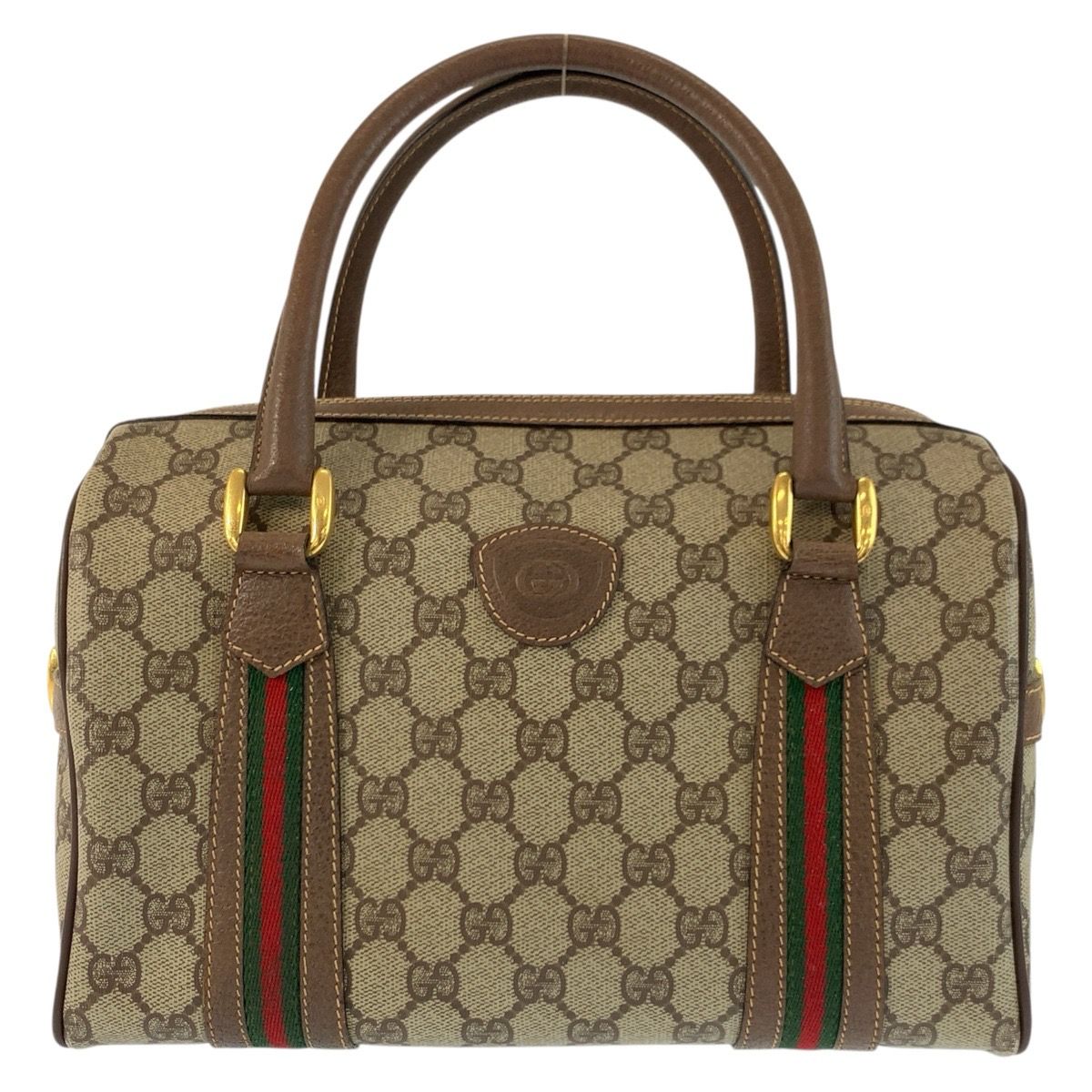 Gucci Vintage Sherry Line Beige Brown 002 115 Boston