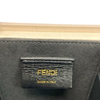 Fendi Shoulder Bag Pack Pink Black Strap Removable Leather — view 8