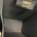 Fendi Shoulder Bag Pack Pink Black Strap Removable Leather — view 7