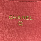 Chanel Waist Pouch Mini Quilted Pink Chain Shoulder Gold Lambskin — view 9