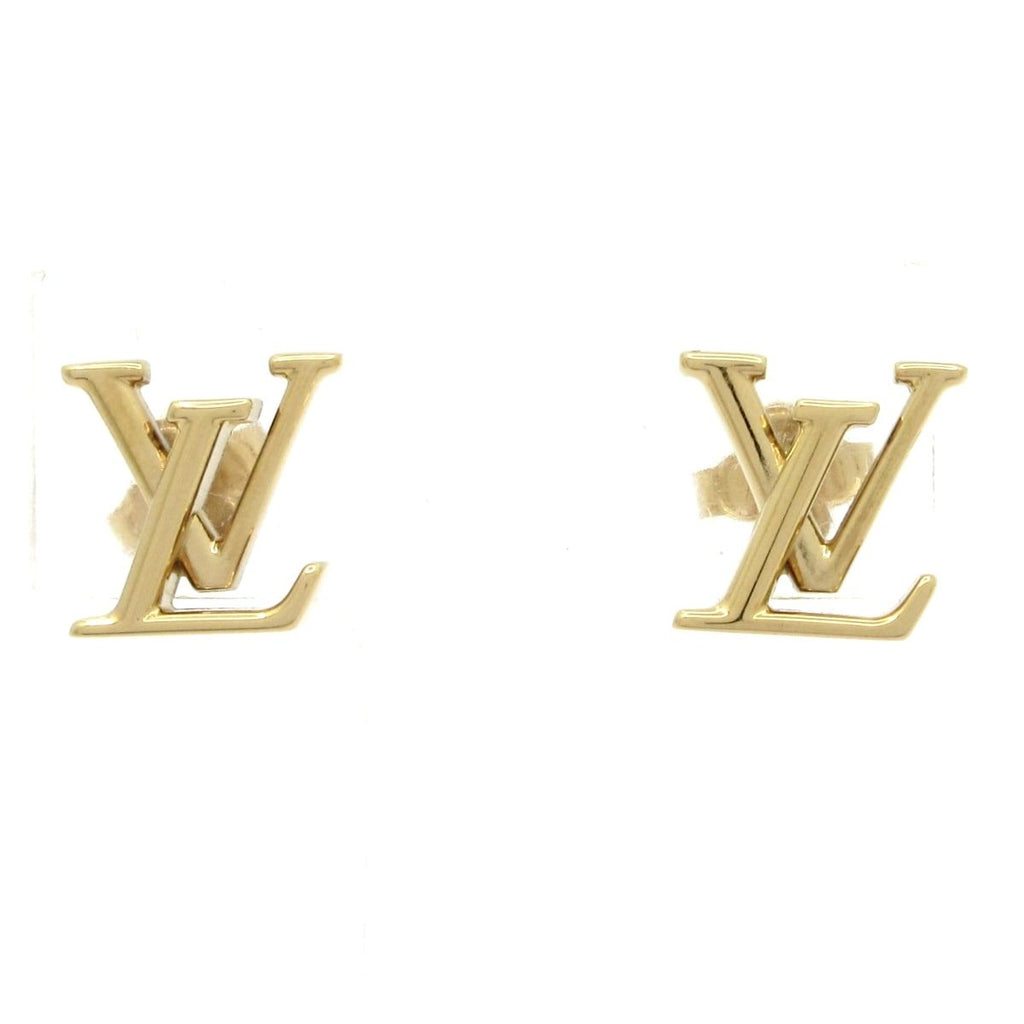 Louis Vuitton Earrings LV Iconic Gold