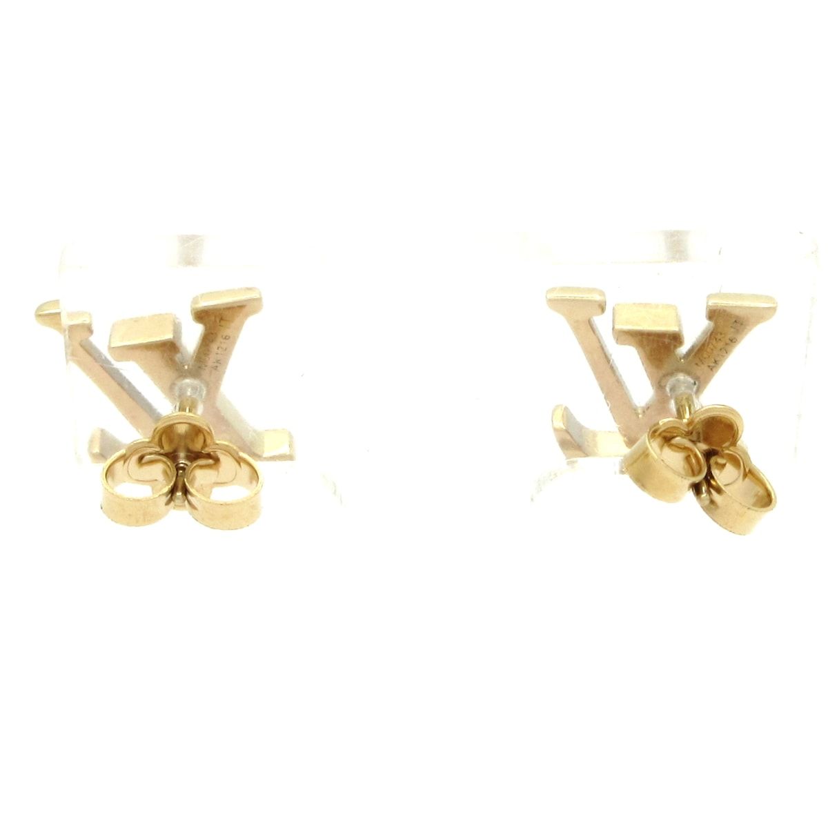 Louis Vuitton Earrings LV Iconic Gold — view 3