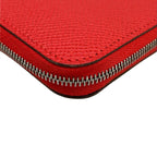 Hermes Coin Case Azap Compact Silk in le Juradu Blue Hydra Zip Around Silver — view 6