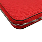 Hermes Coin Case Azap Compact Silk in le Juradu Blue Hydra Zip Around Silver — view 7