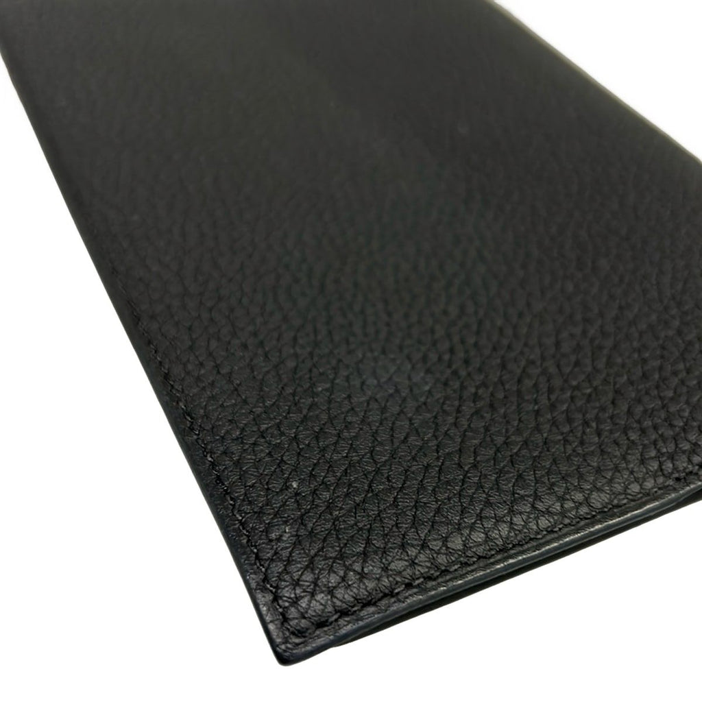 Hermes Book Cover EA Zip PM Black Silver Shoulder — view 6