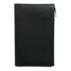 Hermes Book Cover EA Zip PM Black Silver Shoulder