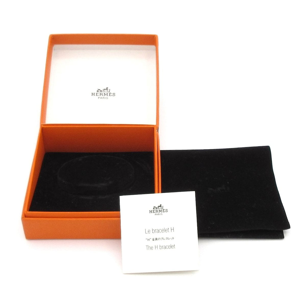 Hermes Bangle Click Light Blue Silver Bracelet — view 8