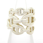Hermes Ring 50 Chaine D'ancre GM Silver