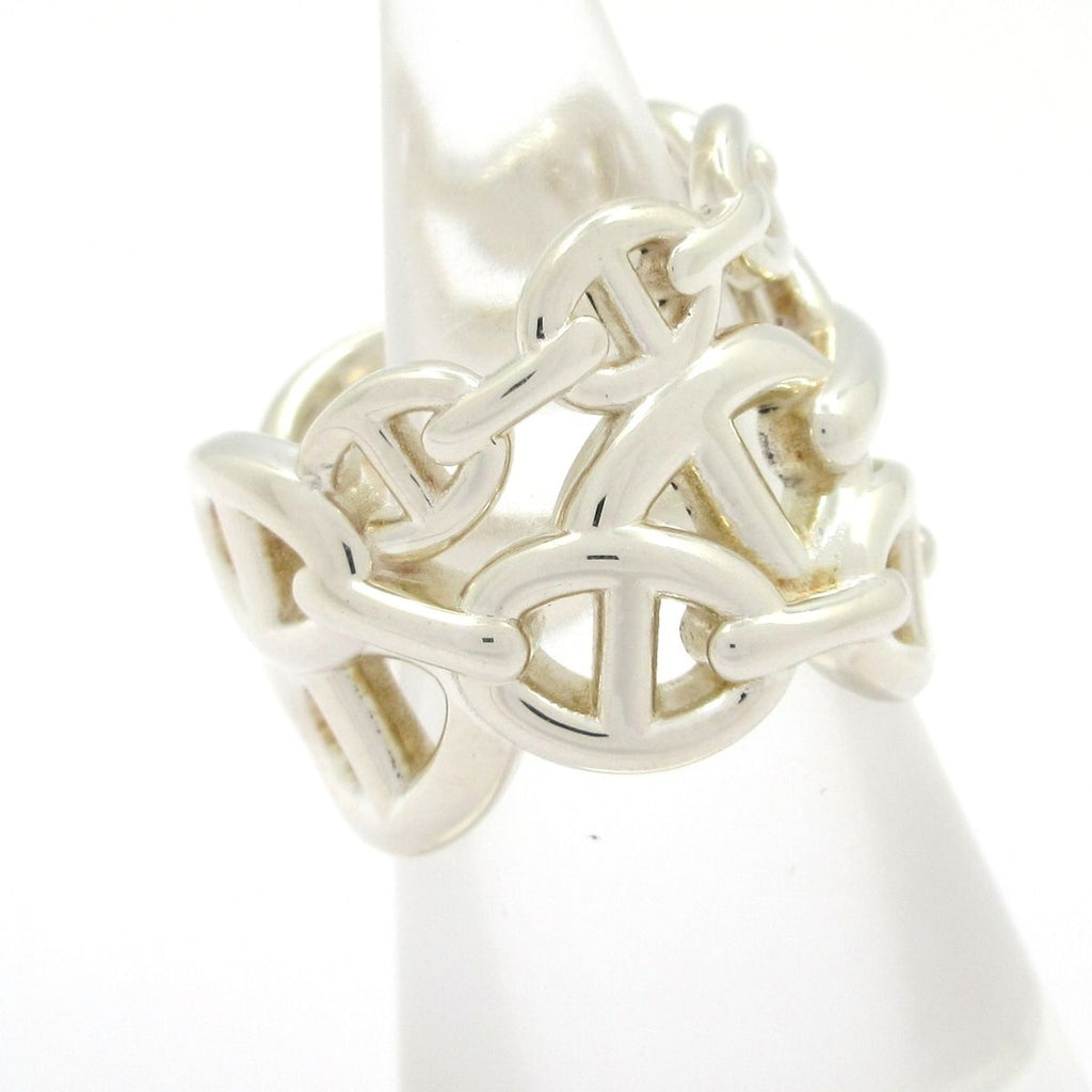 Hermes Ring 50 Chaine D'ancre GM Silver — view 2