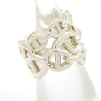 Hermes Ring 50 Chaine D'ancre GM Silver — view 2