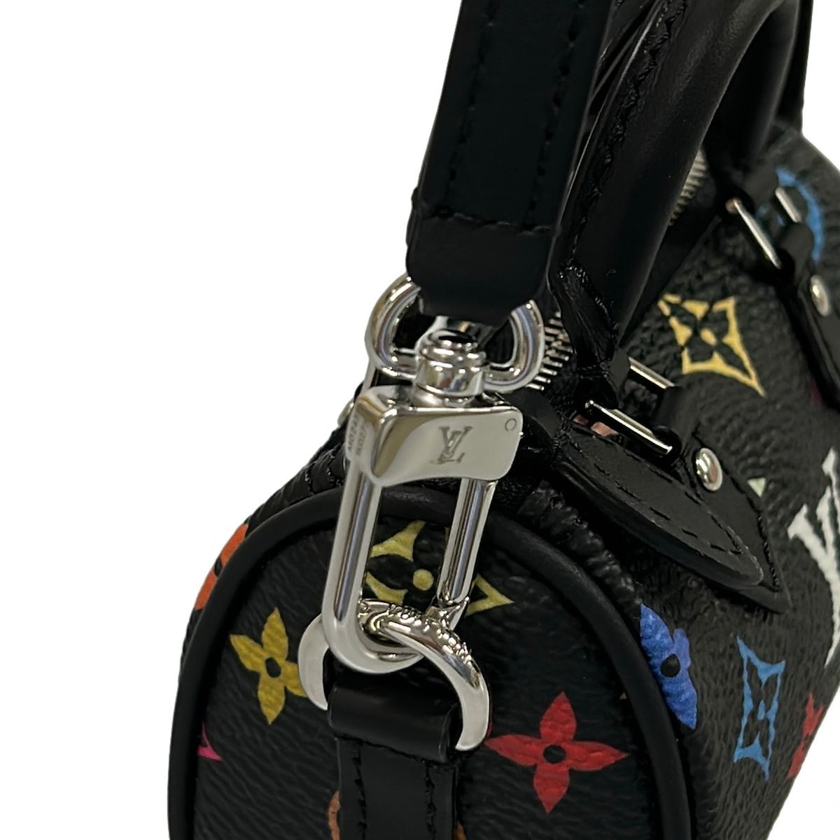 Louis Vuitton Pouch Monogram Multicolor LV Takashi Murakami Micro Speedy Noir — view 7