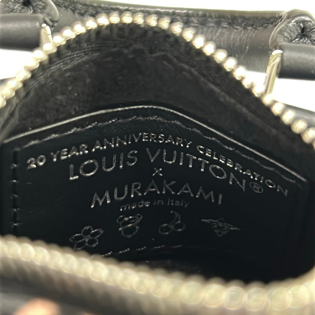 Louis Vuitton Pouch Monogram Multicolor LV Takashi Murakami Micro Speedy Noir — view 5