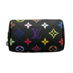 Louis Vuitton Pouch Monogram Multicolor LV Takashi Murakami Micro Speedy Noir — view 3