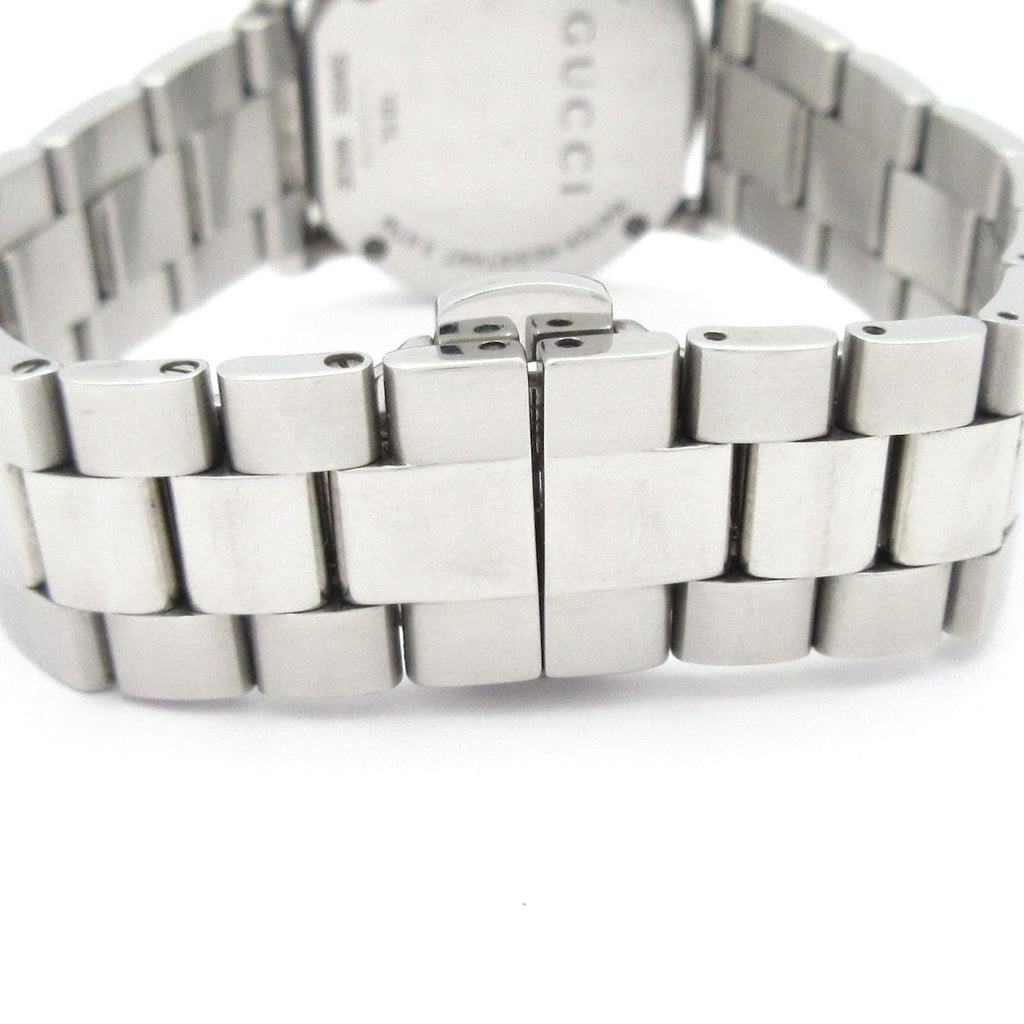 Gucci Watch SS Diamond Bezel Shell Dial White — view 6