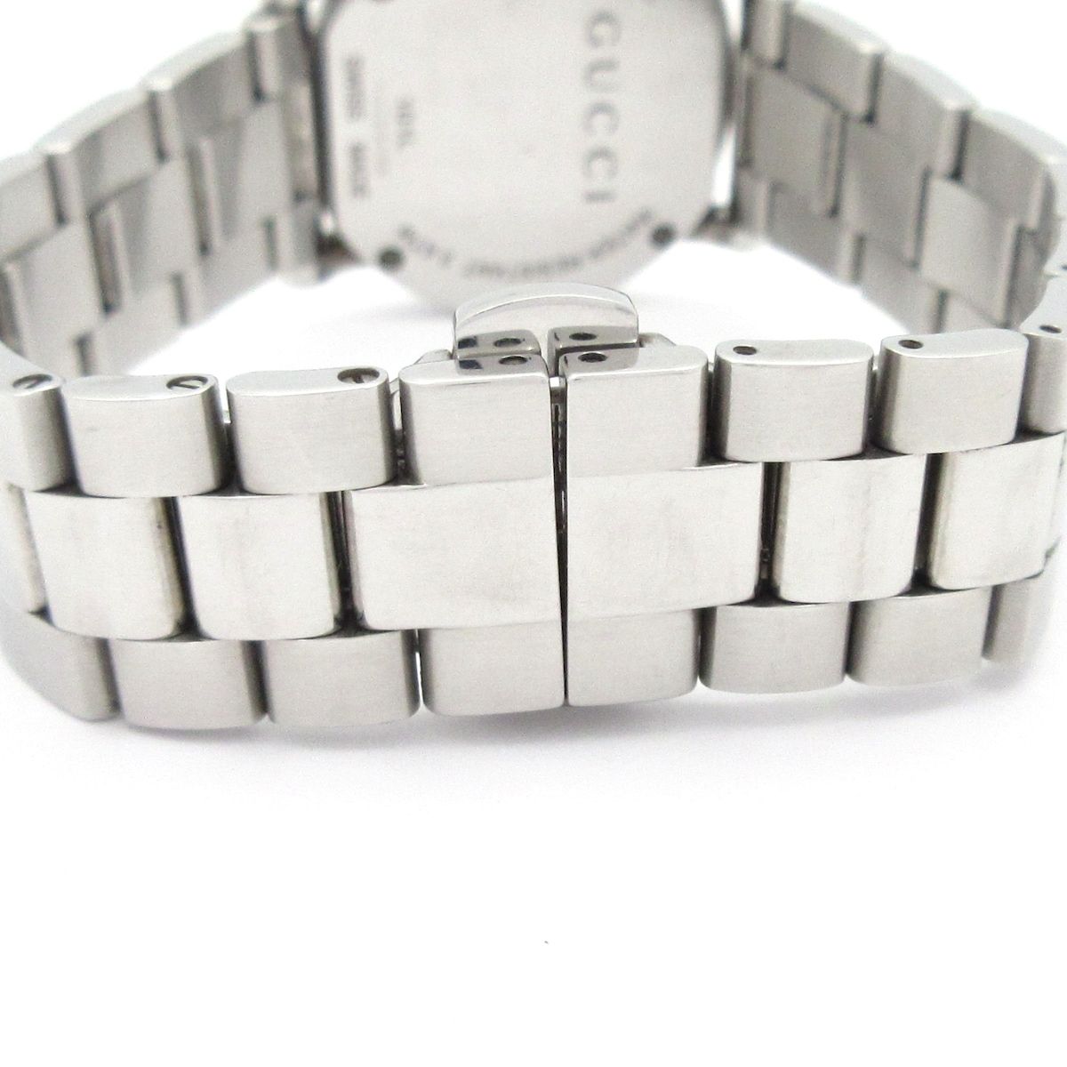 Gucci Watch SS Diamond Bezel Shell Dial White — view 6