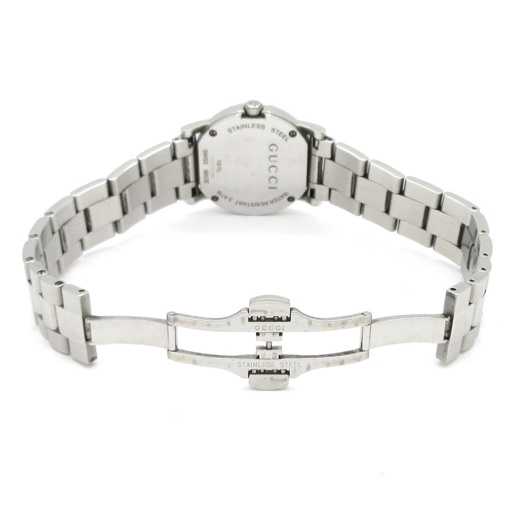 Gucci Watch SS Diamond Bezel Shell Dial White — view 7