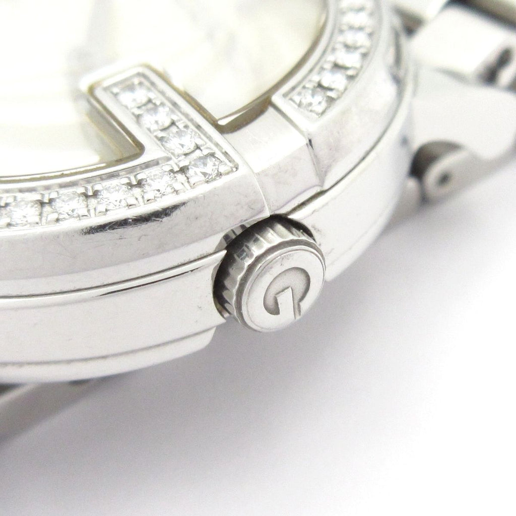 Gucci Watch SS Diamond Bezel Shell Dial White — view 9