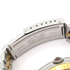 Rolex Watch Datejust SS 18k Yellow Gold Shell Dial Diamond 17 Frames White — view 4
