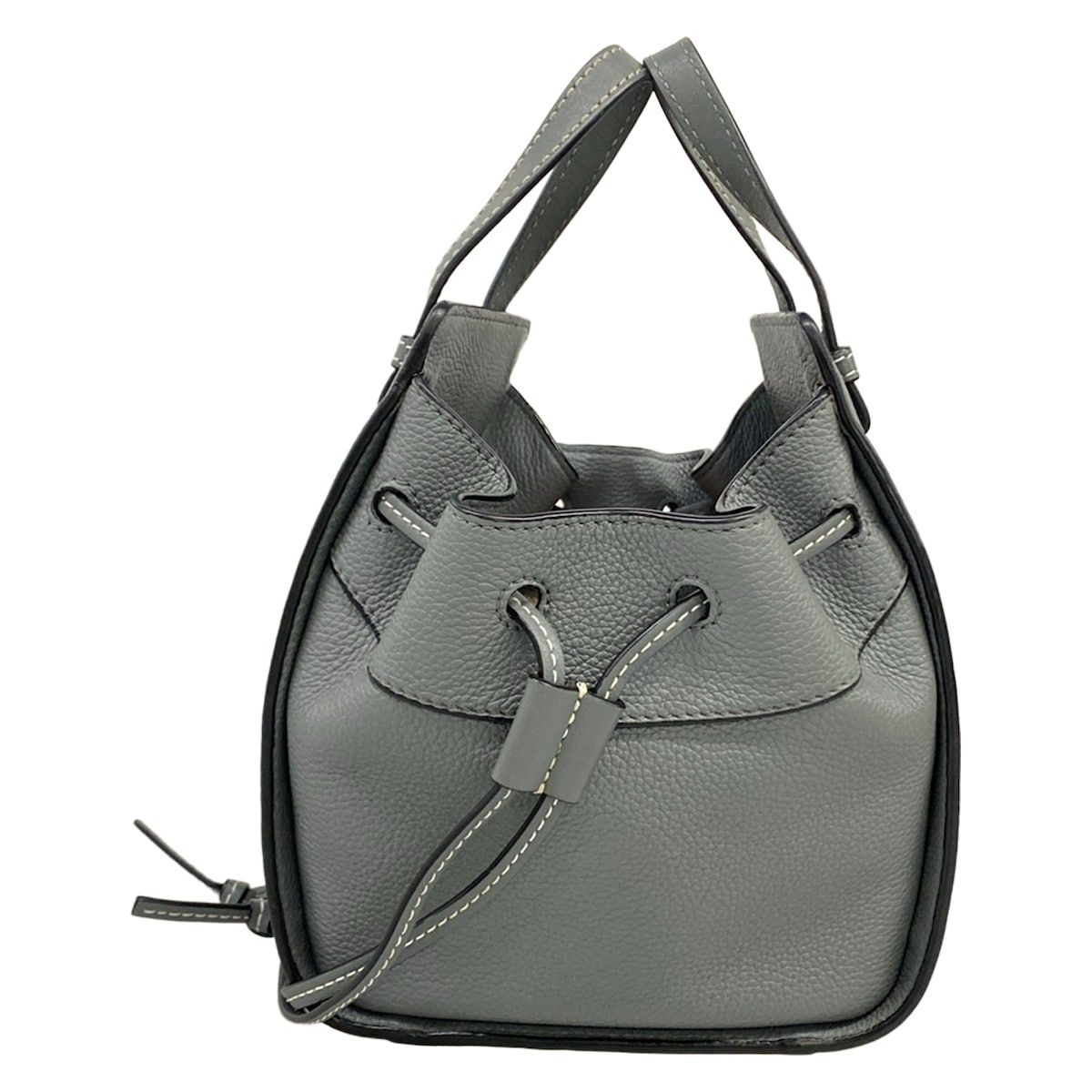Loewe Handbag Hammock Drawstring Bag Mini Gray — view 4