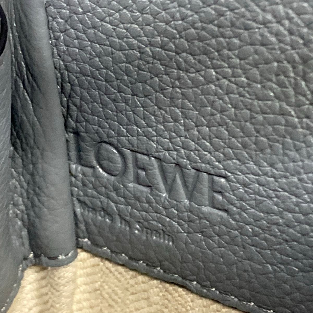 Loewe Handbag Hammock Drawstring Bag Mini Gray — view 9