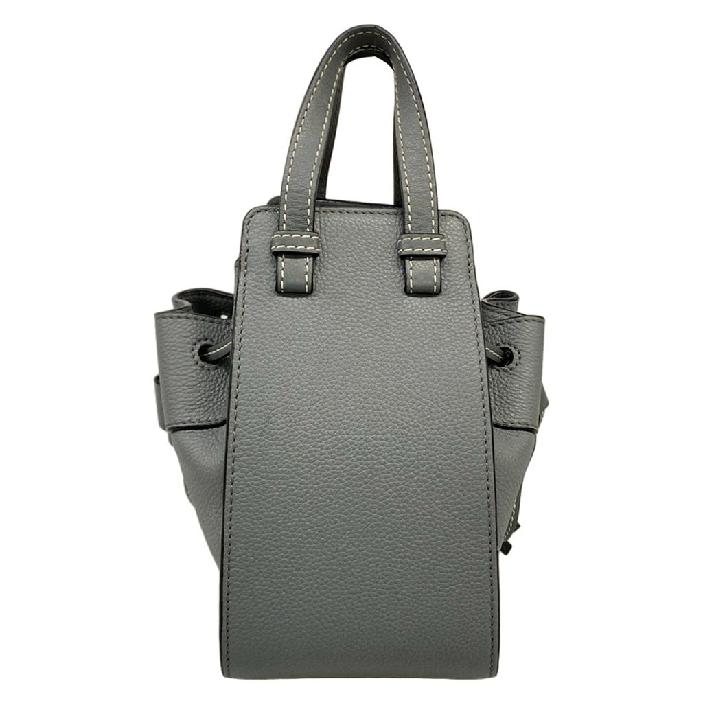 Loewe Handbag Hammock Drawstring Bag Mini Gray — view 3