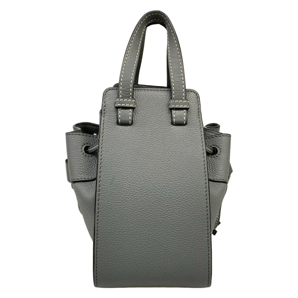 Loewe Handbag Hammock Drawstring Bag Mini Gray — view 3