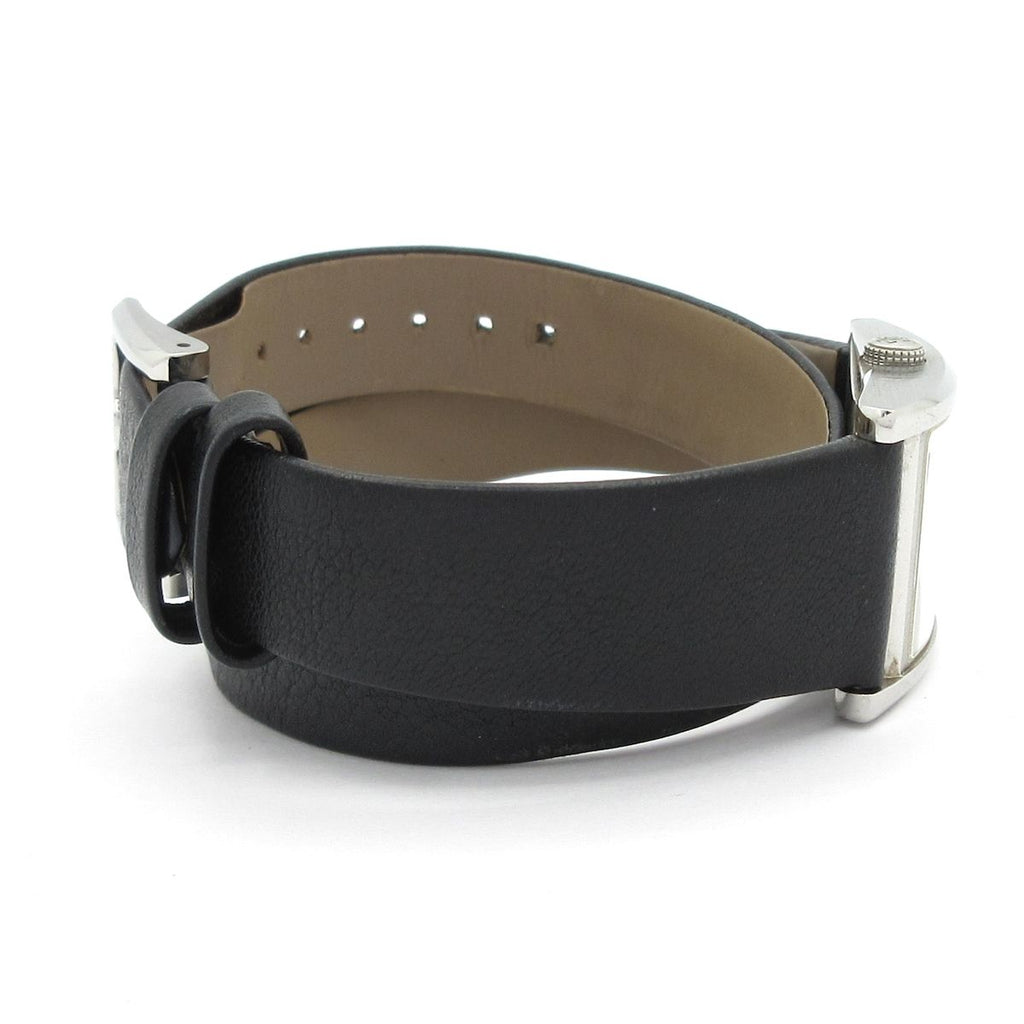 Tiffany & Co Watch East Waist SS Leather Double Wrap Strap Orientation Dial — view 5