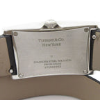 Tiffany & Co Watch East Waist SS Leather Double Wrap Strap Orientation Dial — view 3
