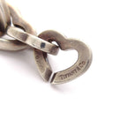 Tiffany & Co Bracelet Heart Link 18k Yellow Gold Silver — view 5