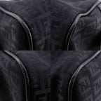 Fendi Zucchino Nylon Canvas Black Tote — view 4