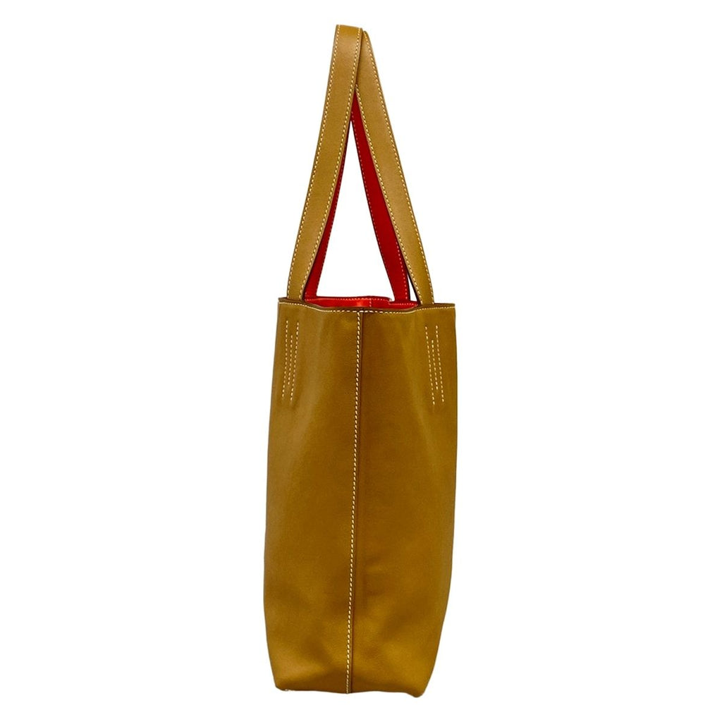 Hermes Tote Double Sens 28 Natural Sable Rose Gyapple Reversible — view 4