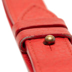 Louis Vuitton Port Cles Dragon Key Holder Key Ring Red Leather Metal — view 4