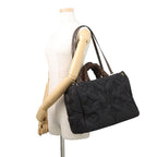 Louis Vuitton Tote Recycled Nylon Monogram On The Go GM Black — view 5