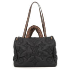 Louis Vuitton Tote Recycled Nylon Monogram On The Go GM Black