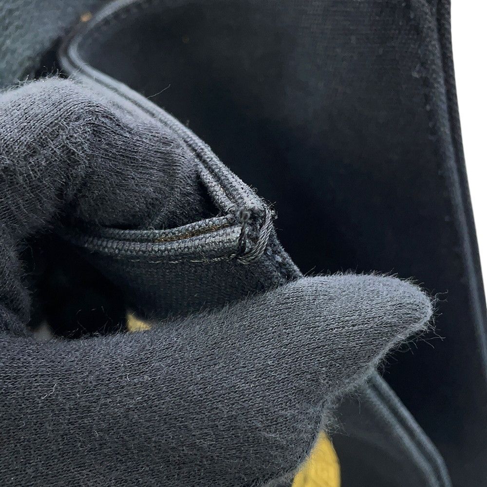 Fendi Tote Collaboration Fender Che Embroidered Canvas 2-Way Black — view 7