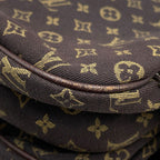 Louis Vuitton Shoulder Bag Monogram Mini Lin Saumur 30 — view 8