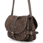 Louis Vuitton Shoulder Bag Monogram Mini Lin Saumur 30 — view 2