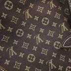 Louis Vuitton Shoulder Bag Monogram Mini Lin Saumur 30 — view 7