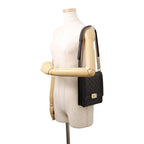 Chanel Chain Shoulder Bag Boy Lambskin Black — view 4