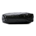 Chanel Backpack 22 Small Shiny Calfskin Black — view 3