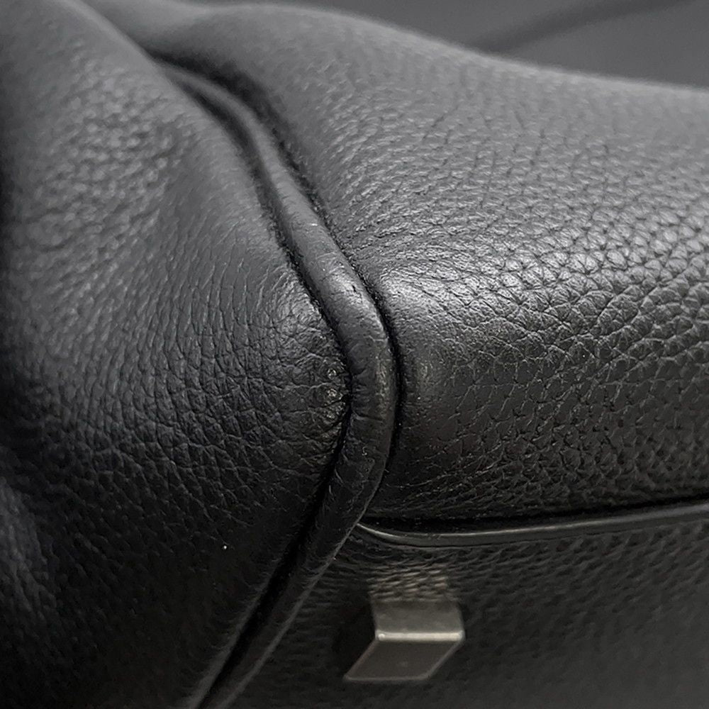 Saint Laurent Paris Tote Manhattan S Leather Black — view 6