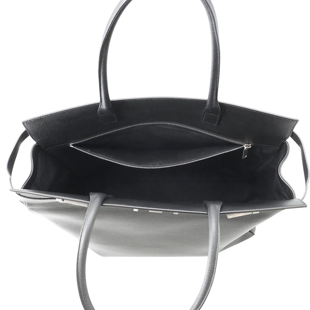Saint Laurent Paris Tote Manhattan S Leather Black — view 5