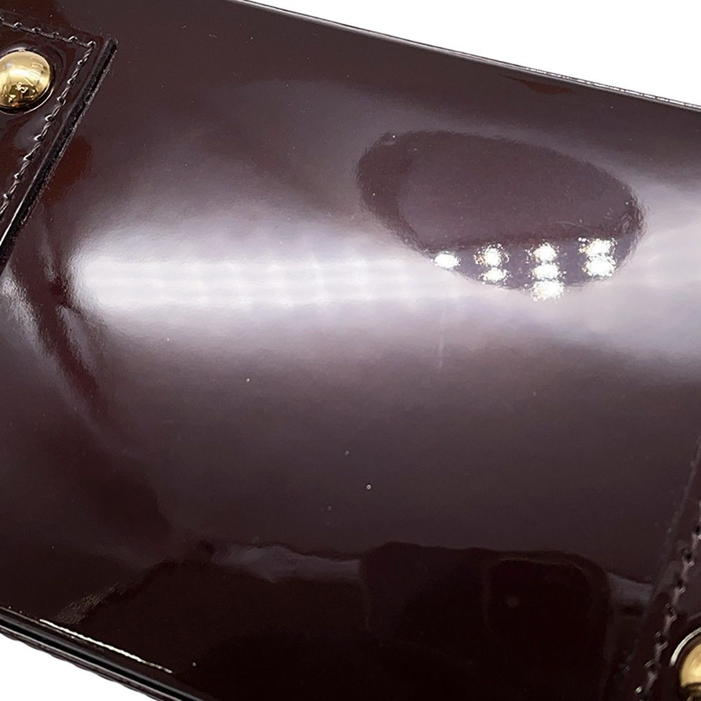 Louis Vuitton Handbag Monogram Vernis Alma BB 2-Way — view 8