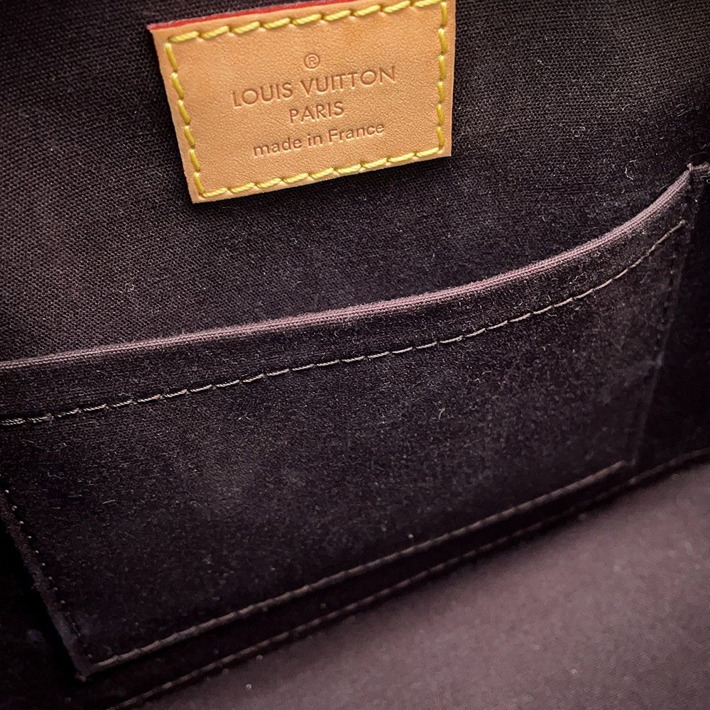 Louis Vuitton Handbag Monogram Vernis Alma BB 2-Way — view 9