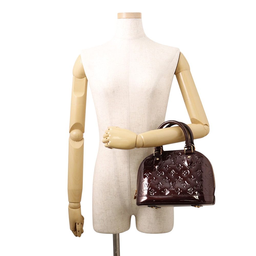 Louis Vuitton Handbag Monogram Vernis Alma BB 2-Way — view 4