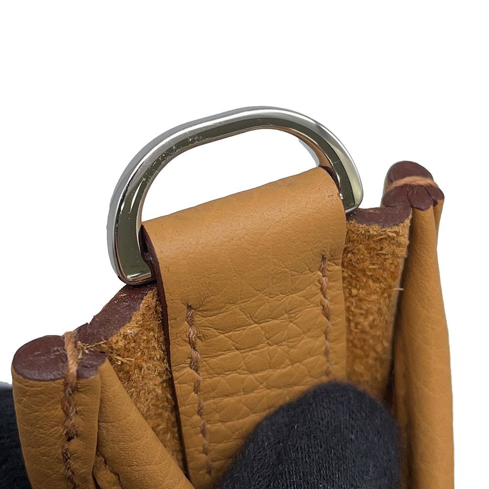 Hermes Shoulder Bag Evelyne 3 23 Biscuit Silver Taurillon Clemence — view 6