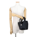 Hermes Handbag Picotin Lock PM Black Silver Taurillon Clemence Tote — view 4